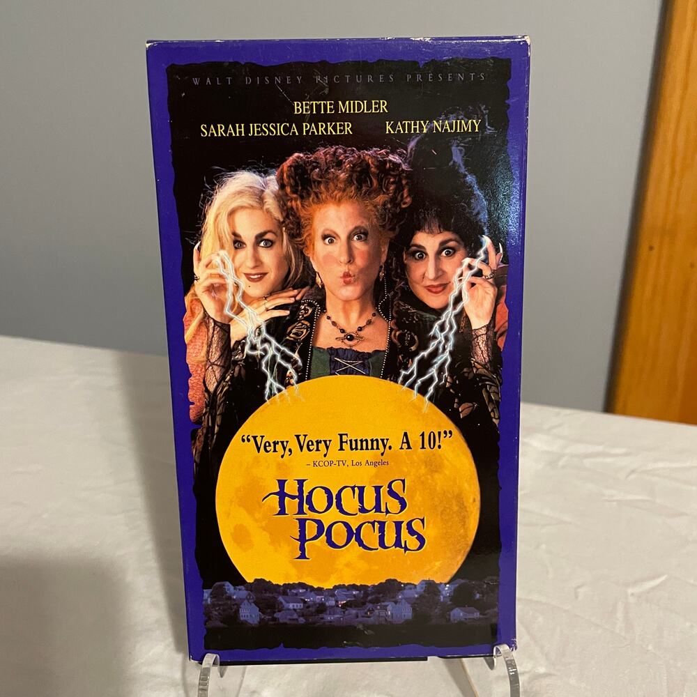 Walt Disney Hocus Pocus 2144 VHS 1994 Halloween Comedy Rare Tape